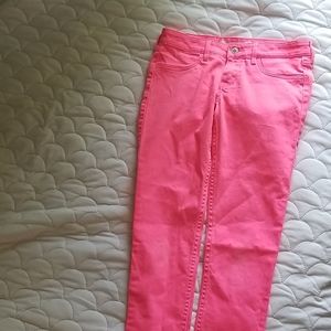 Pink Hollister jeans
